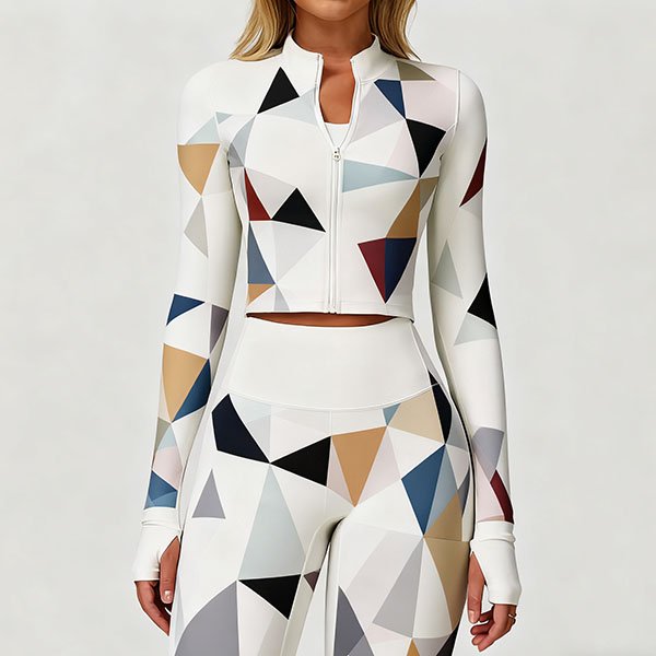 What pattern outdoor hiking sports fitness top